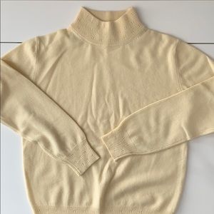 Cashmere mockneck sweater